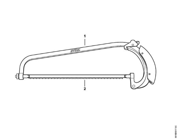 Bow saw Hand tools Bow saw brand Stihl