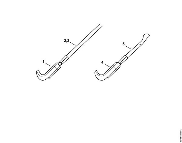 Bush hook Hand tools Bush hook brand Stihl