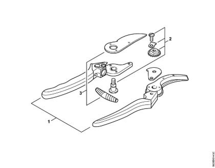 F2 Secateurs Shears F2 Secateurs brand Stihl