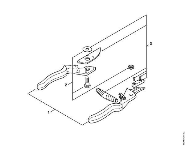 F31 Secateurs Shears F31 Secateurs brand Stihl