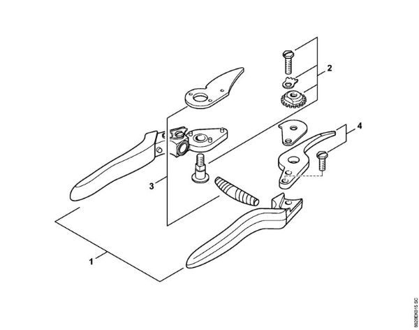 F8 Secateurs Shears F8 Secateurs brand Stihl