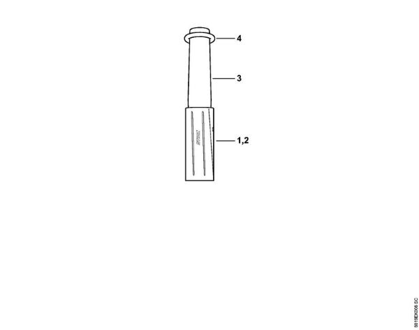 Felling wedge Hand tools Felling and splitting wedge 980 g brand Stihl