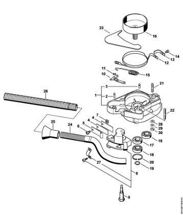 Brake assy. BT 106 C BT 106 BT 106 brand Stihl