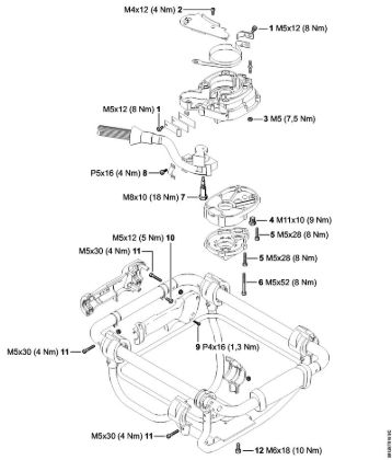 Tightening torques BT 130 BT 130-Z brand Stihl