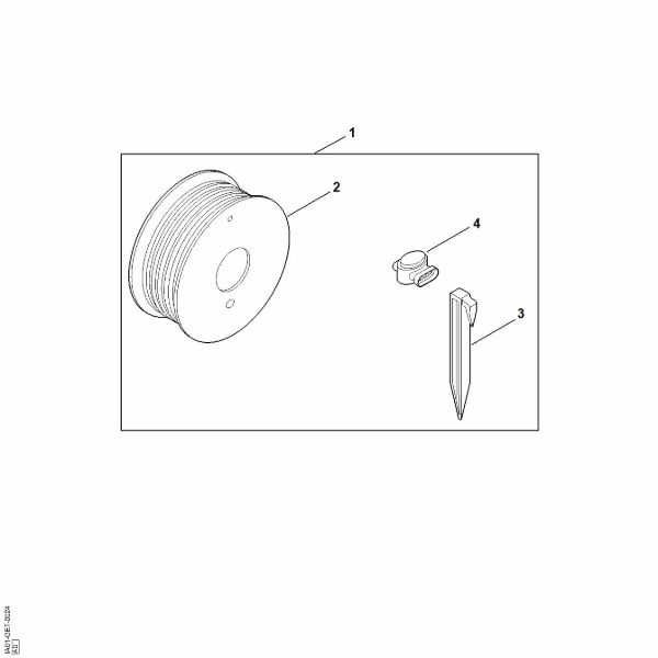 Picture of Fix Kit 1 iMOW Fix Kit 1 iMOW Perimeter wire