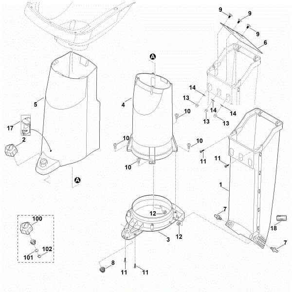 Picture of B - Funnel lower part ATO 400.0