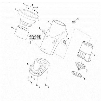Picture of A - Feed chute ATZ 150.0
