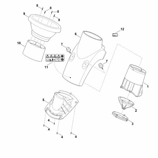 Picture of A - Feed chute ATZ 150.0