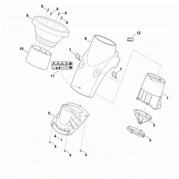 Picture of A - Feed chute ATZ 150.0