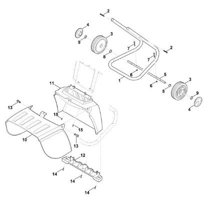 Picture of C - Wheel carrier GHE 105.0