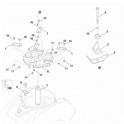 Picture of E - Blade set (shredding) GHE 420.0