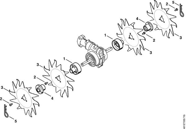 Pick tines BF-MM MultiTools (-MM) BF-MM brand Stihl