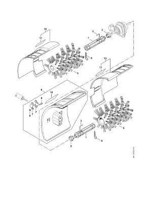 Picture of Bristle brush KB-MM KB-MM