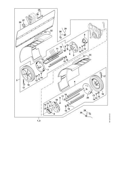 Picture of Dethatcher MF-MM MF-MM