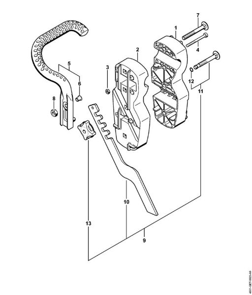 Flange MultiEngines (MM) MM 55 brand Stihl