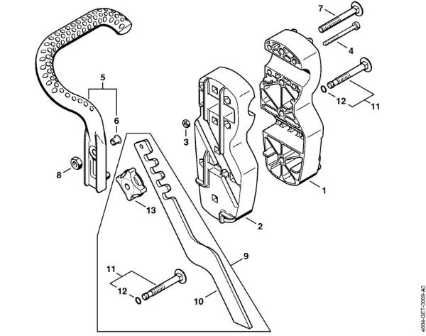 Flange MultiEngines (MM) MM 56 brand Stihl