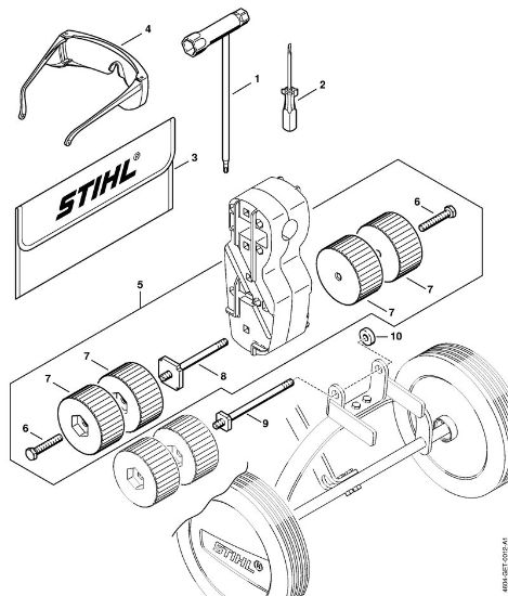 Tools, Extras MultiEngines (MM) MM 56 brand Stihl