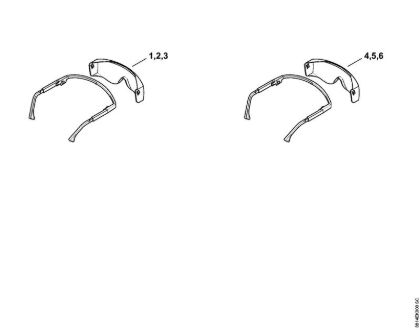 ASTROSPEC safety glasses Face shields and ear defenders ASTROSPEC safety glasses, clear brand Stihl