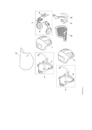 Picture of Helmet set ADVANCE Vent Helmet set ADVANCE Vent