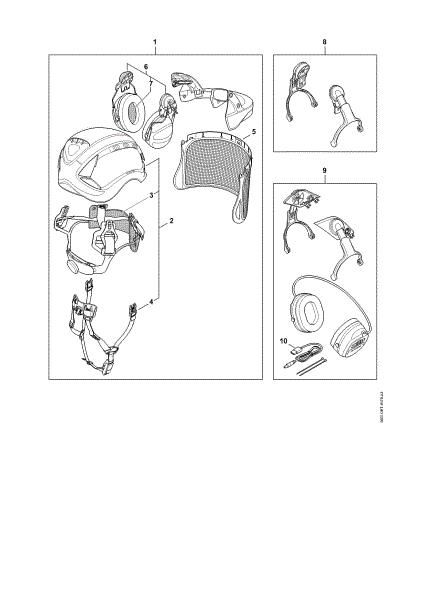 Picture of Helmet set ADVANCE X-Climb Helmet set ADVANCE X-Climb