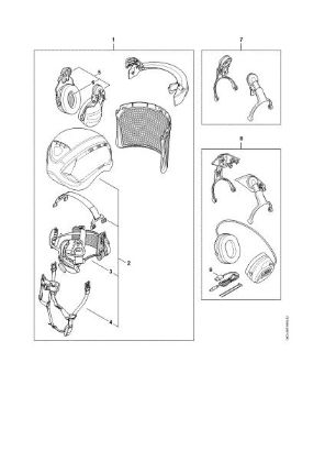 Picture of Helmet set ADVANCE X-Climb Helmet set ADVANCE X-Climb ME