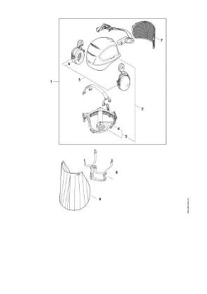 Picture of Helmet set DYNAMIC X-Ergo Helmet set DYNAMIC X-Ergo
