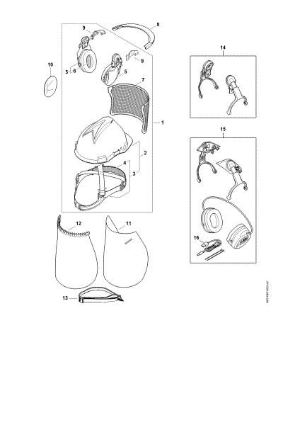 Picture of Helmet set FUNCTION Universal Helmet set FUNCTION Universal