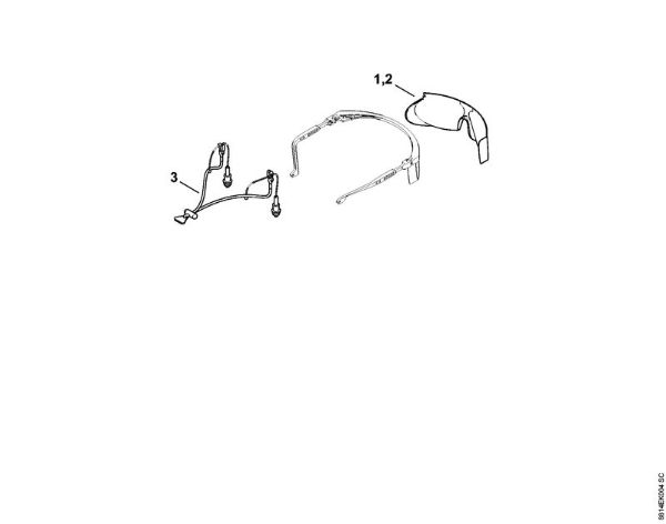 Safety glasses with earplugs Face shields and ear defenders Safety glasses with earplugs brand Stihl