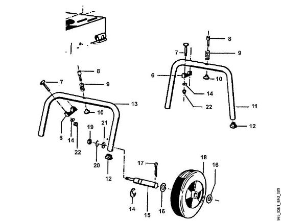 C - Chassis AZ AZ 4000 S brand Viking