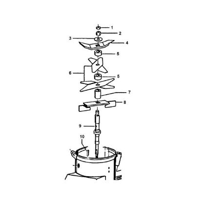 Picture of D - Blade set - 1 AZ 4000 S
