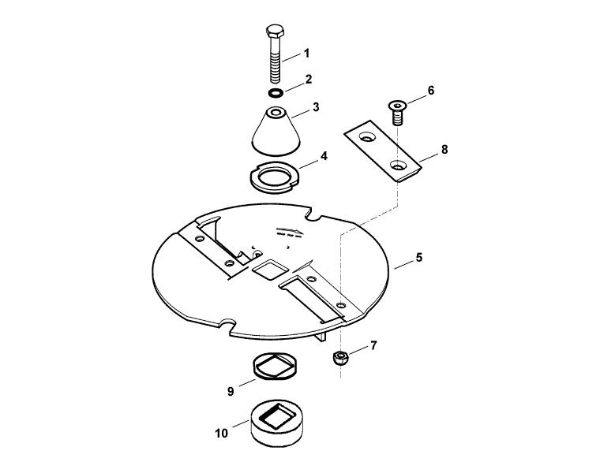 Picture of F - Blade set GB 370 S GB 370 S