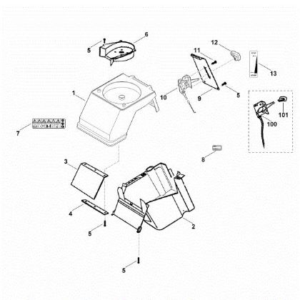 Picture of B - Housing GB 370.2 S