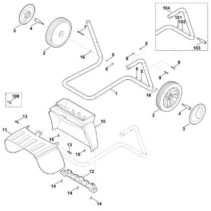Picture of D - Wheel carrier GB 370.2 S