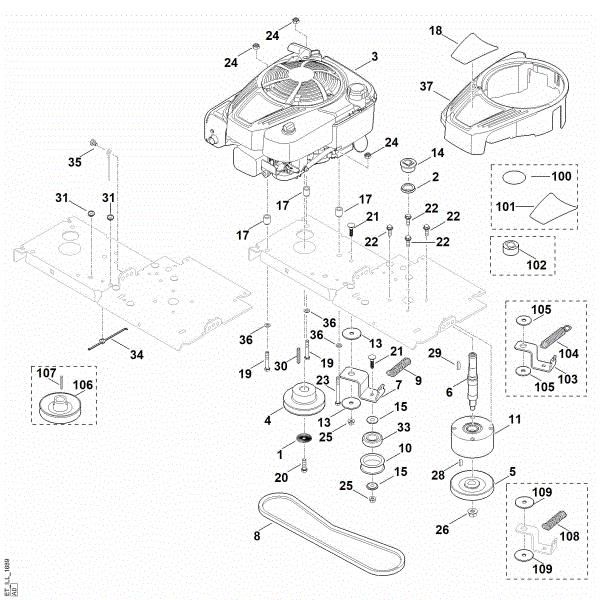 Picture of C - Engine, drive GB 460