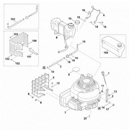 Picture of C - Engine, tank GB 460 C