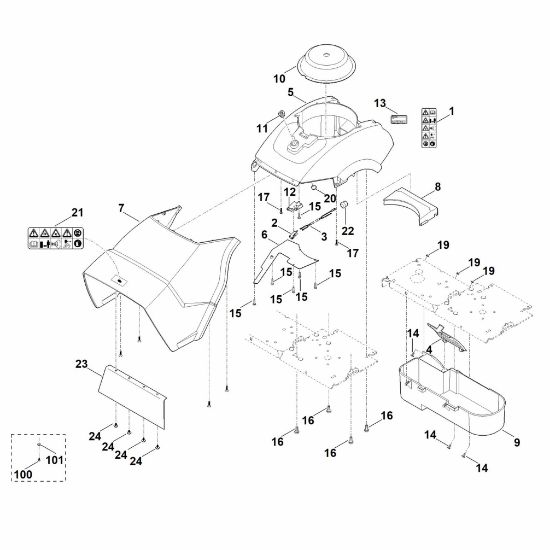 Picture of B - Housing GB 460.1