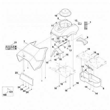Picture of B - Housing GB 460.1 C