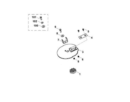 Picture of D - Blade set GE 103