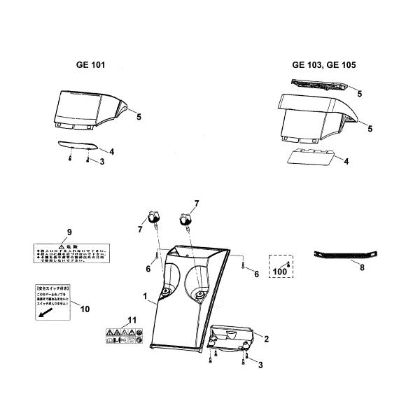 Picture of A - Funnel GE 105