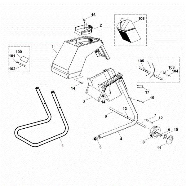 Picture of A - Housing GE 110
