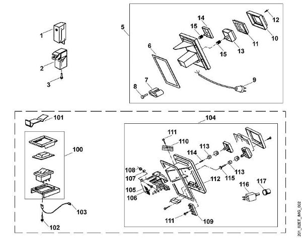 B - Switch GE GE 115 brand Viking