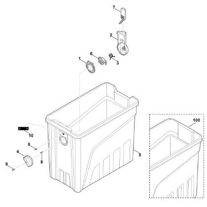Picture of E - Catcher basket GE 140.0 L