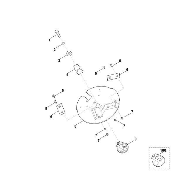 Picture of D - Blade set GE 150.1