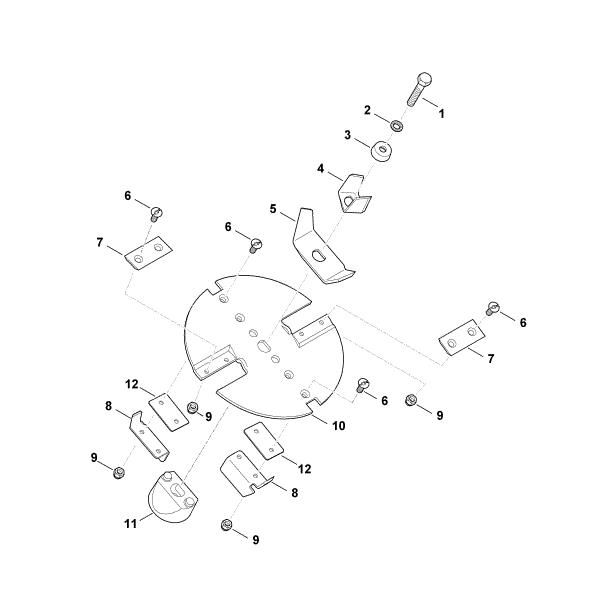 Picture of D - Blade set GE 250