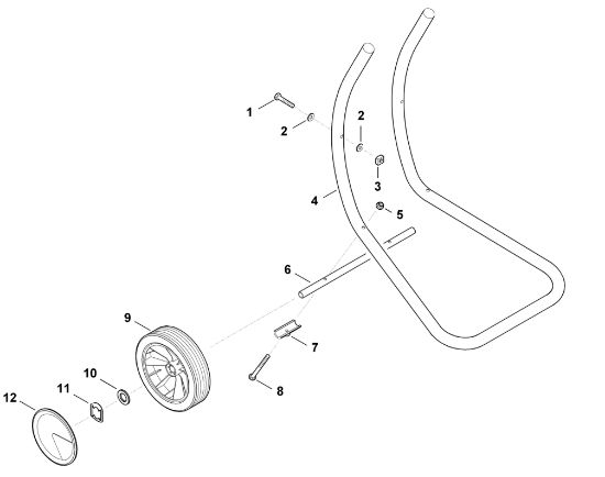 Picture of C - Wheel carrier GE 250 S