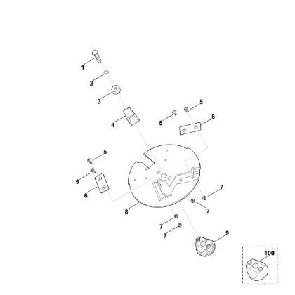 Picture of D - Blade set GE 250.1 S