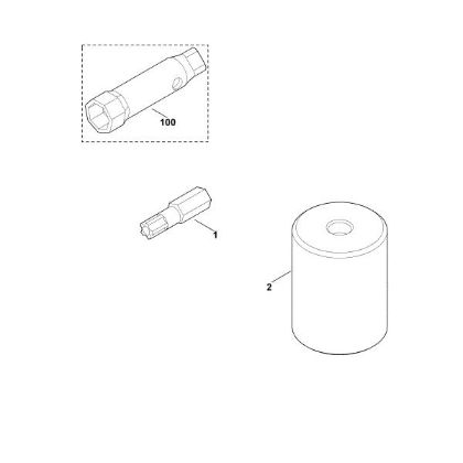 Picture of F - Special tool GE 260