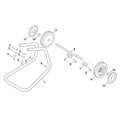 Picture of C - Wheel carrier GE 35.1 L