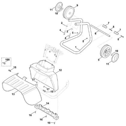 Picture of C - Wheel carrier GE 35.2 L