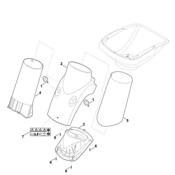Picture of B - Funnel lower part GE 375